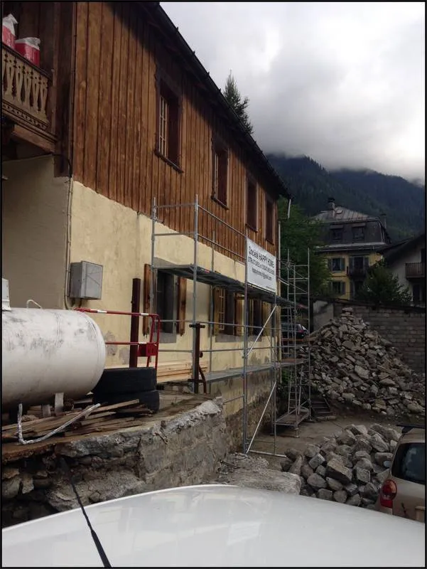 Travaux sur de réhabilitation de chalets, Meximieux, SAS Tornare