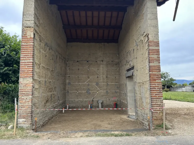 Réhabilitation d'une grange en maison d'habitation à Rignieu le Désert, Meximieux, SAS Tornare