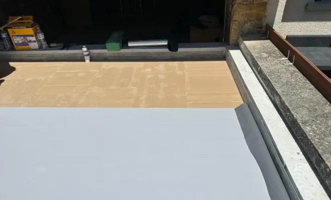 Étanchéification d'un toit terrasse, Meximieux, SAS Tornare