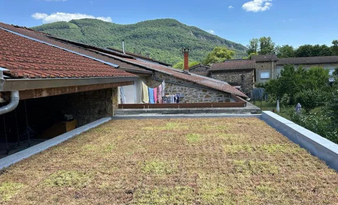 Étanchéification d'un toit terrasse, Meximieux, SAS Tornare