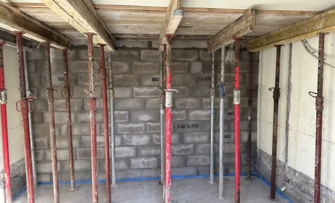Réhabilitation d'une maison en logements locatifs à Saint-Maurice-de-Gourdans, Meximieux, SAS Tornare