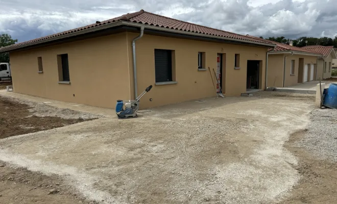 Aménagement extérieur à Pérouges, Meximieux, SAS Tornare