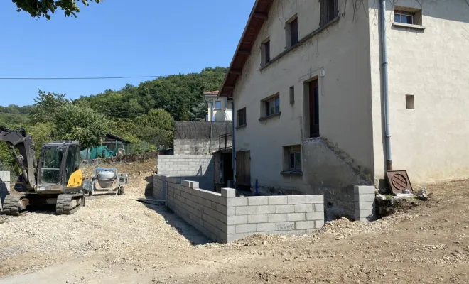Extension de bâtiments, Meximieux, SAS Tornare