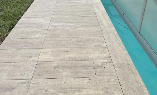 Réfection d'une piscine chez un client privé sur la commune de CHATILLON LA PALUD, Meximieux, SAS Tornare