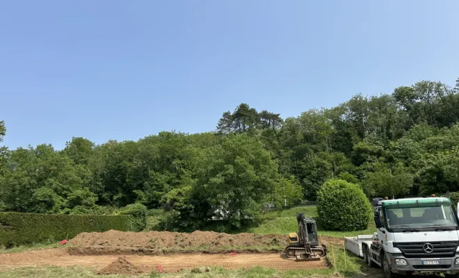 Terrassement de la plateforme