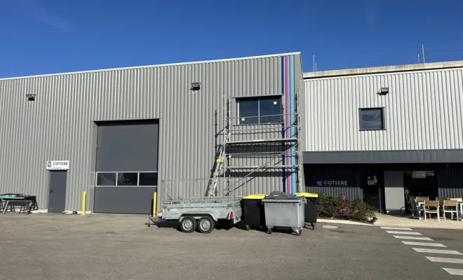 Aménagement de bureaux + parking, Meximieux, SAS Tornare