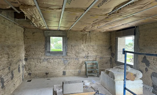 Rénovation d'une grange, Meximieux, SAS Tornare