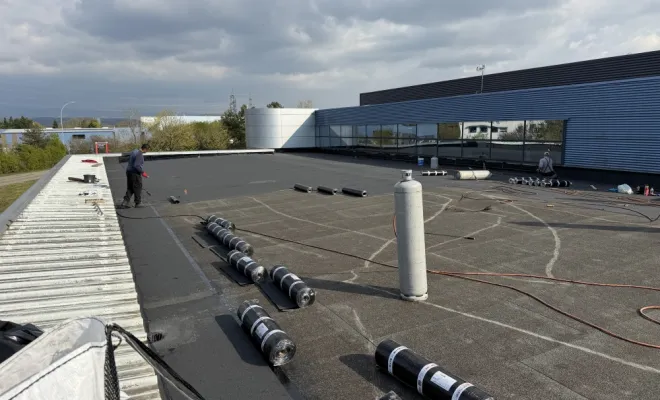 Etanchéité bitumineuse auto-protégée, Meximieux, SAS Tornare